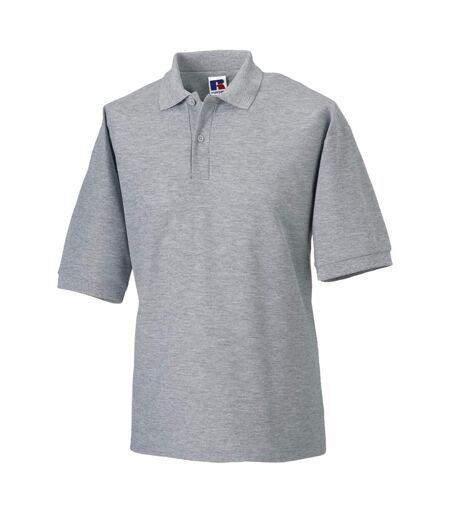 Polo À Manches Courtes Homme Gris Clair Russell