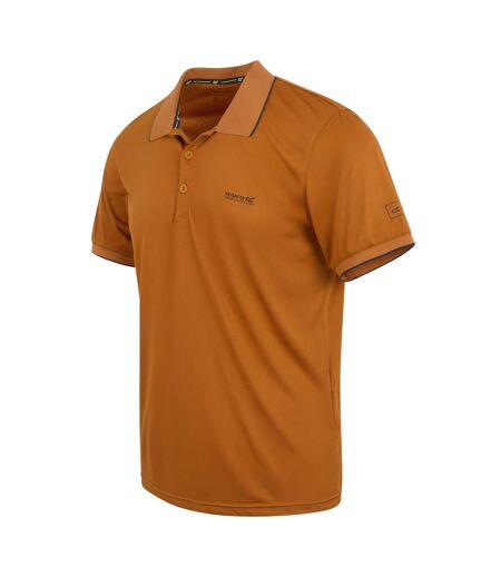 Polo remex homme orange sombre uni Regatta