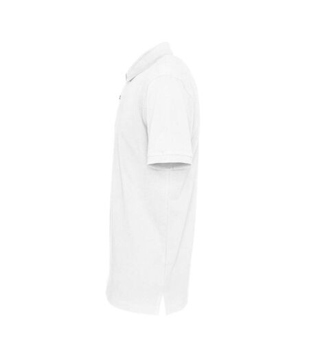 Polo Homme Blanc Clique