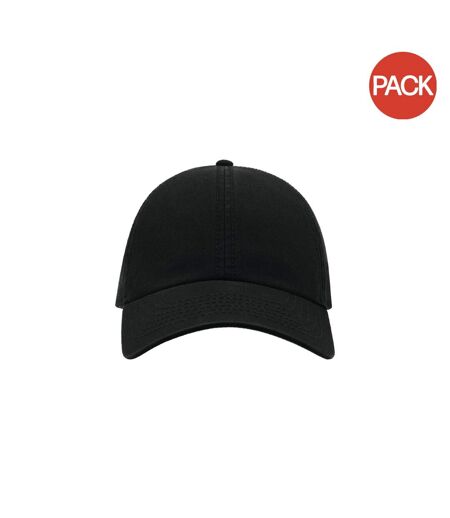 Lot de 2  casquettes action adulte noir Atlantis