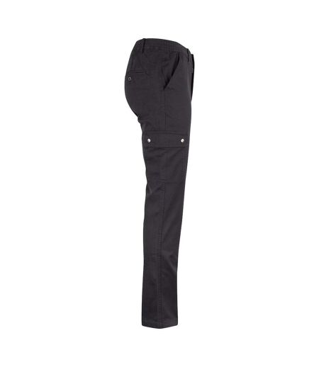 Unisex Adult Cargo Trousers Black Clique