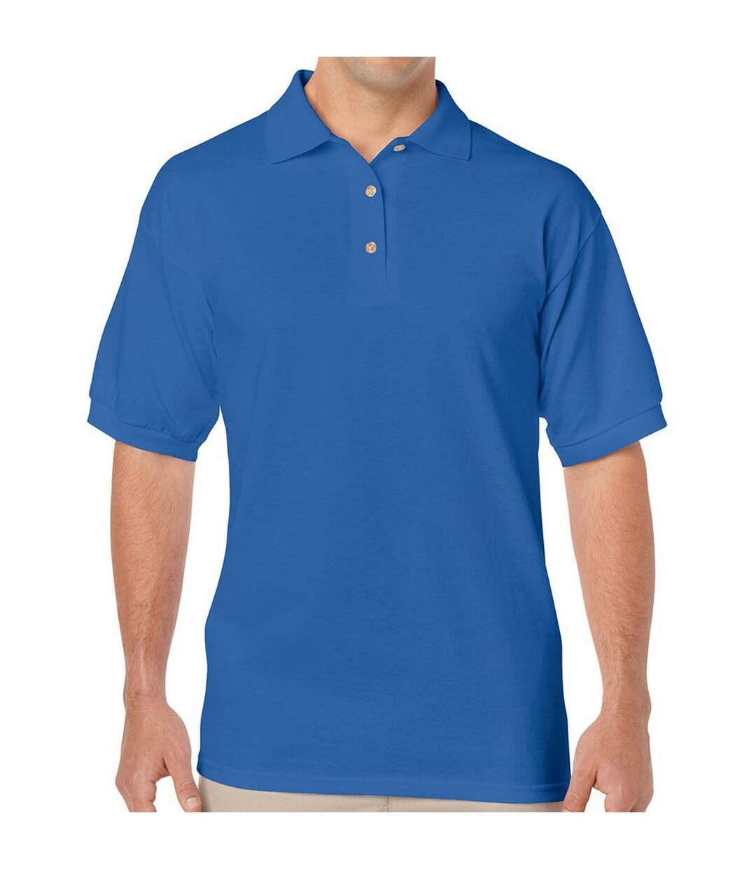 Polo Adulte Bleuet Clair Gildan-1