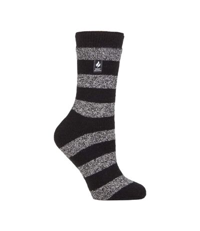 Ladies Non Slip Thermal Low Cut Slipper Bed Socks with Grips