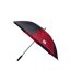 Mountain Warehouse Stripe Golf Umbrella (Black/Red) (One Size)