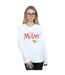 Disney Sweatshirt logo Mulan Movie Womens/Ladies (Blanc) - UTBI26536-2