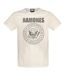 Unisex Adult Vintage Shield Ramones T-shirt Vintage White Amplified-1