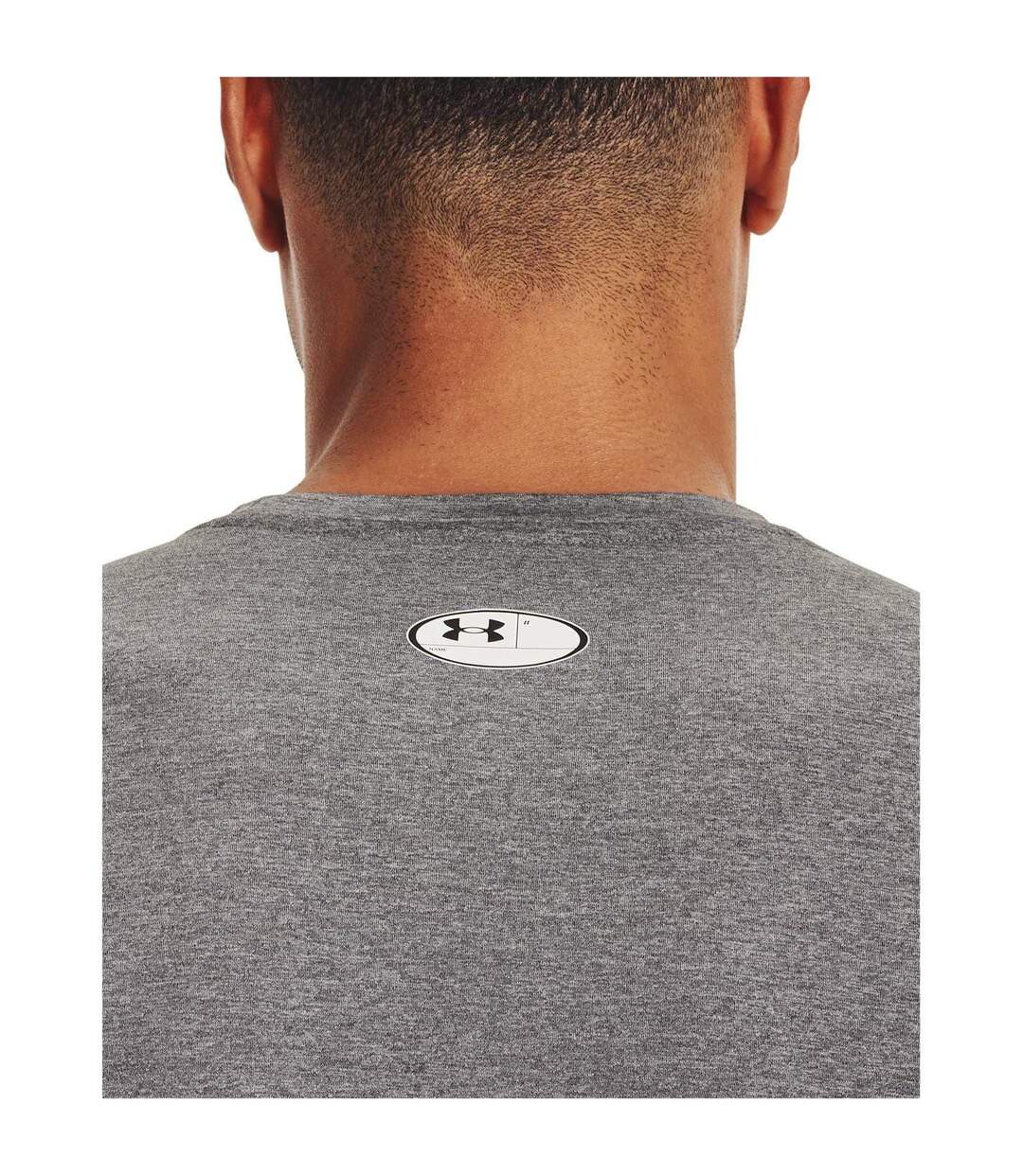 T-shirt Homme Gris Chiné Under Armour-4