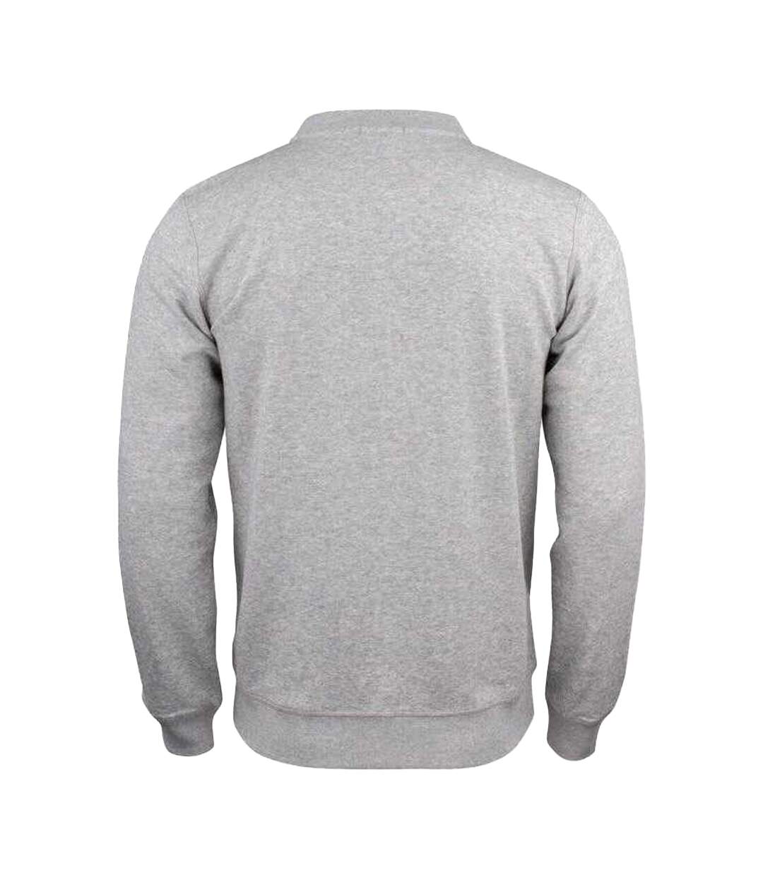 Cardigan Premium Adulte Gris Chiné Clique-2