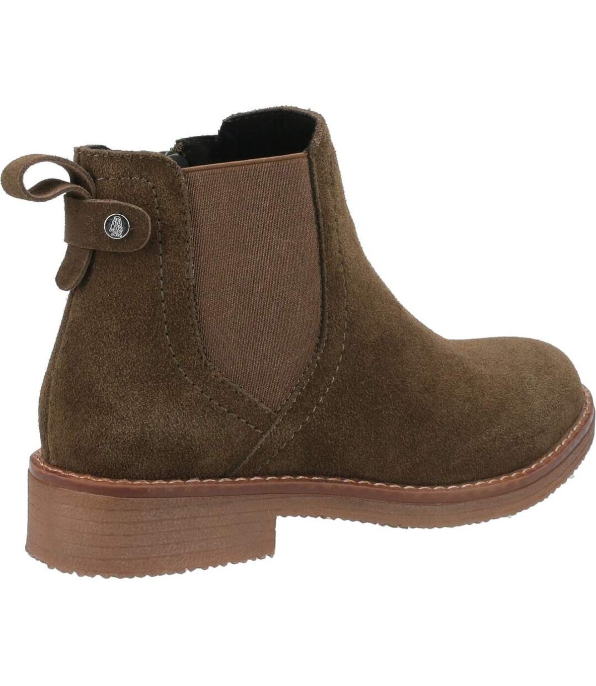 Hush Puppies Womens/Ladies Maddy Suede Ankle Boots (Khaki) - UTFS7392