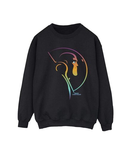 Disney Sweatshirt Lightyear Blended Stare - Femmes/Dames (Noir) - UTBI25013