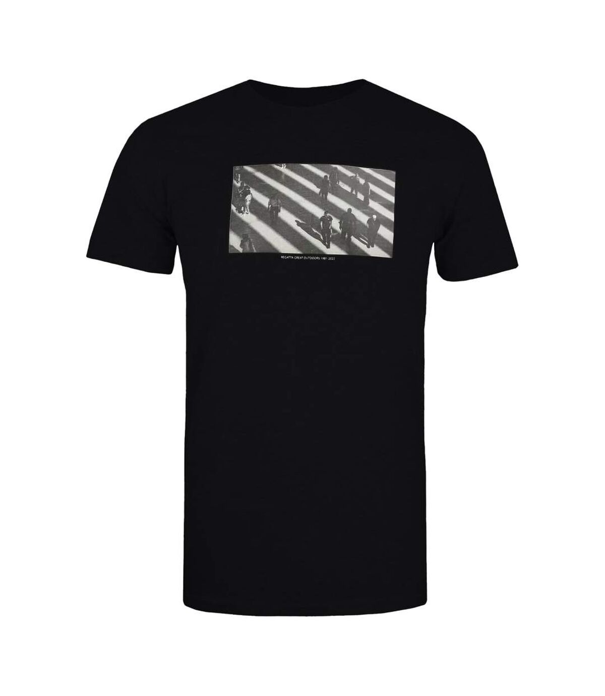 Regatta - T-shirt CLINE - Homme (Noir) - UTRG6663