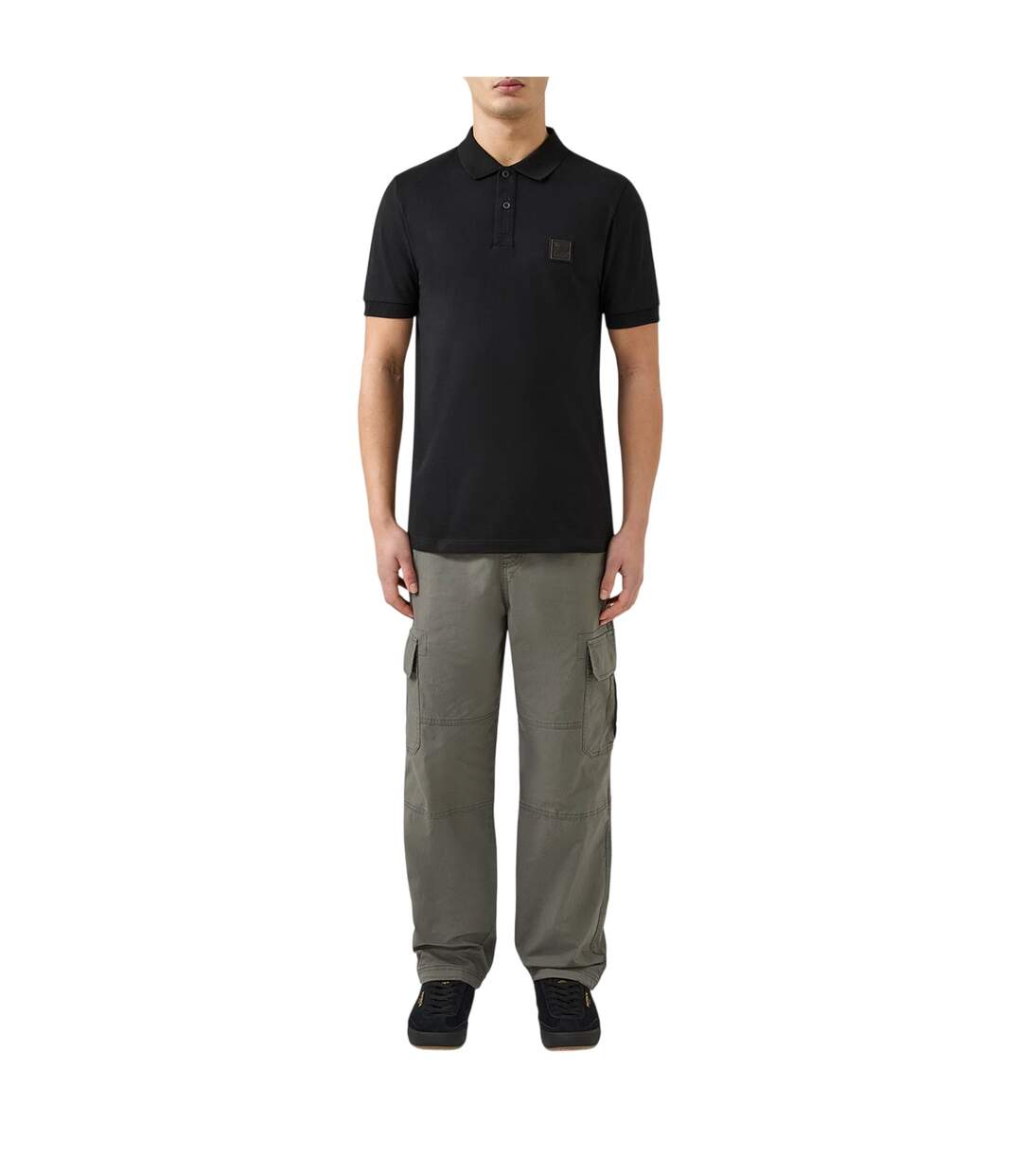 Polo Harrison Homme Noir Patrick-3