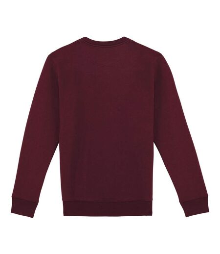 Unisex Adult Crew Neck Sweatshirt Dark Cherry Native Spirit