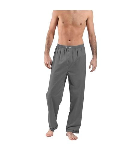Bas De Pyjama Motif/style Tissé Homme Charbon Gris Keanu