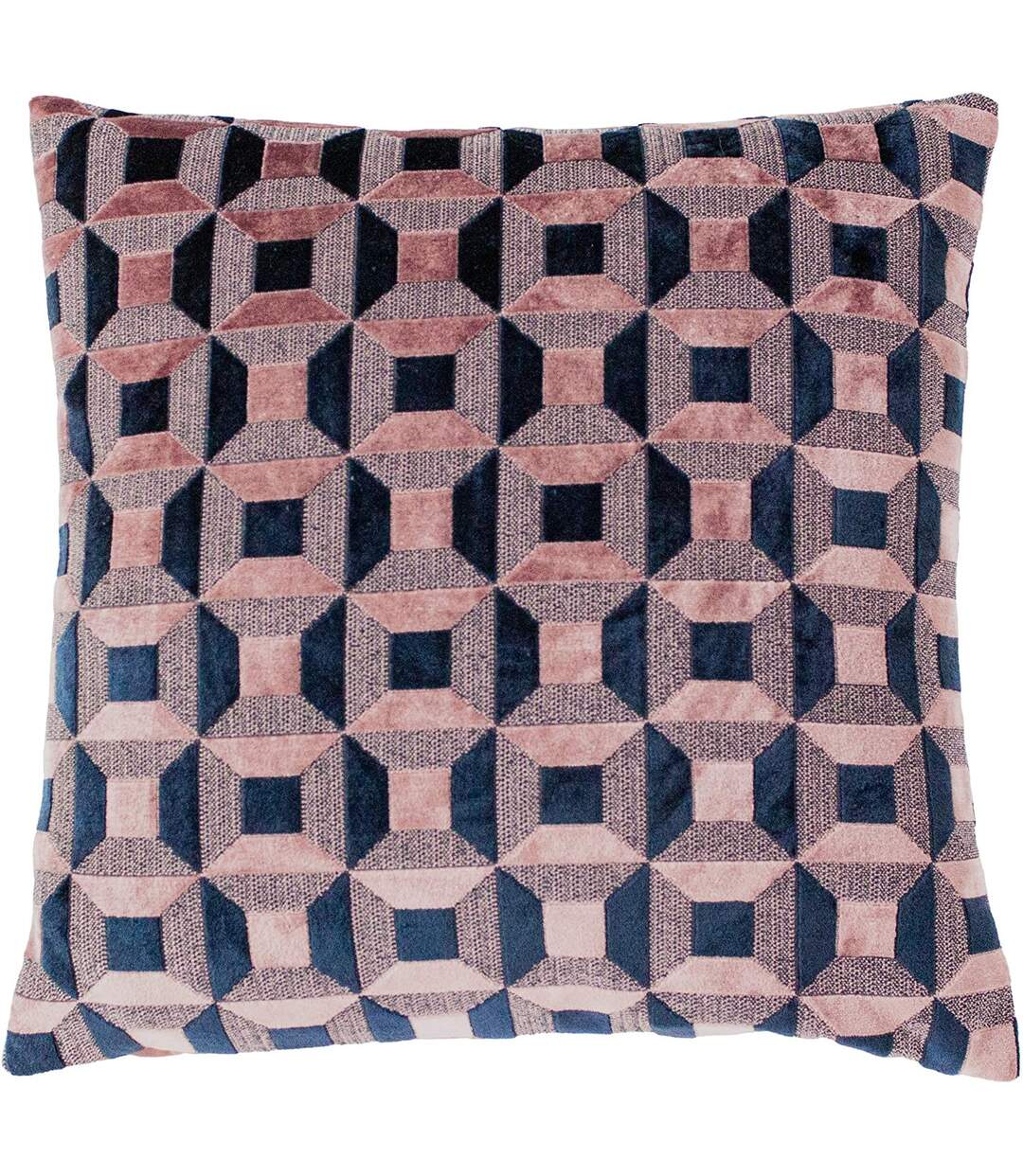 Paoletti Empire Cushion Cover (Blush Pink/Navy) - UTRV2008