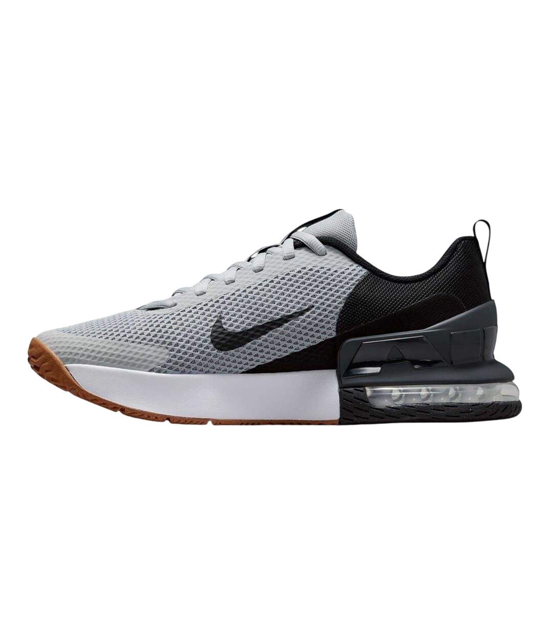Mens Alpha Air Cushioned Trainers Grey Black Nike-3