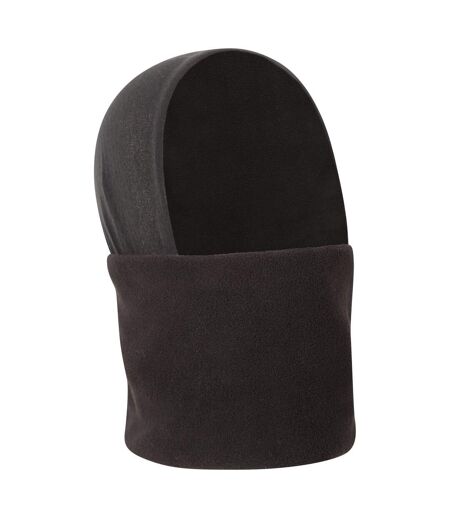 Unisex Adult Polar Fleece Snood One Size Black Mountain Warehouse