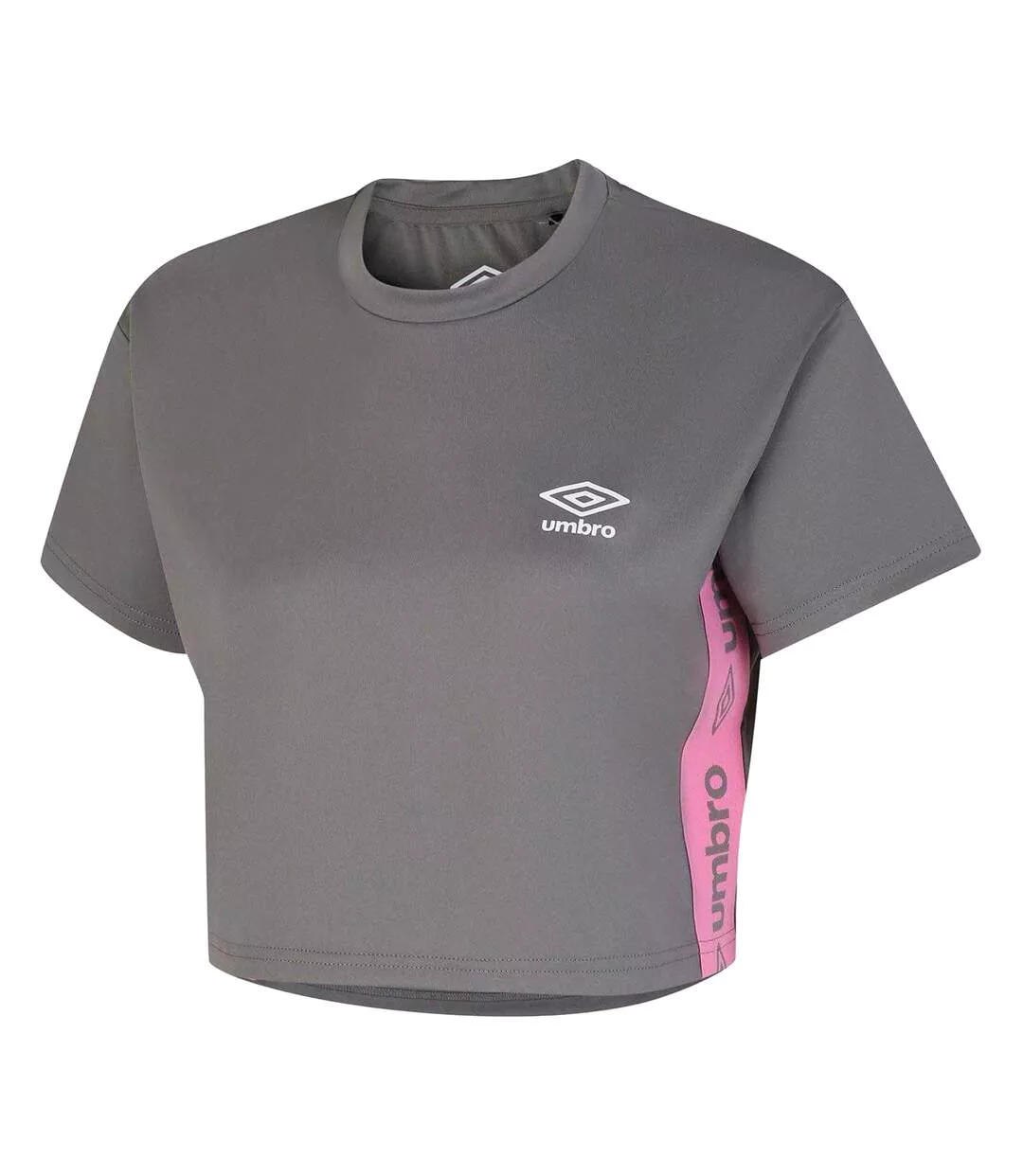 T-shirt Sport Femme Gris Rose Umbro-1