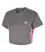 T-shirt Sport Femme Gris Rose Umbro-1