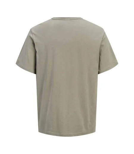 T-shirt Motif/style Logo Homme Vétiver Jack And Jones