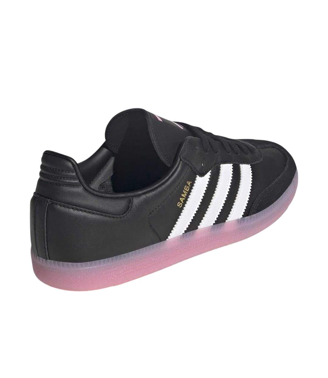 Mens Samba Club Juventus Fc Leather Trainers Black White Pink Adidas-2