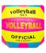 Ballon volleyball rose fluo sport zone-2