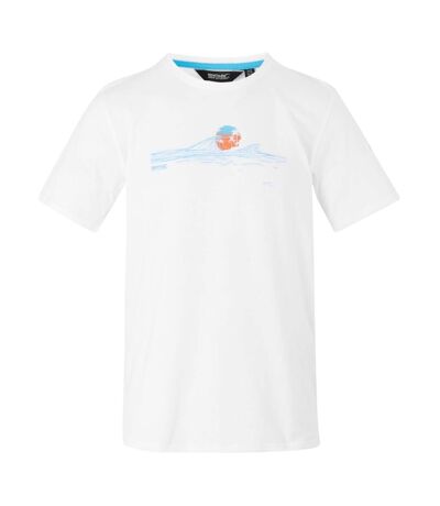 T-shirt cline homme blanc Regatta