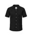 Chemise noir homme only & sons cantley-1