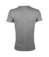 SOLS Mens Regent Slim Fit Short Sleeve T-Shirt (Gray Marl)