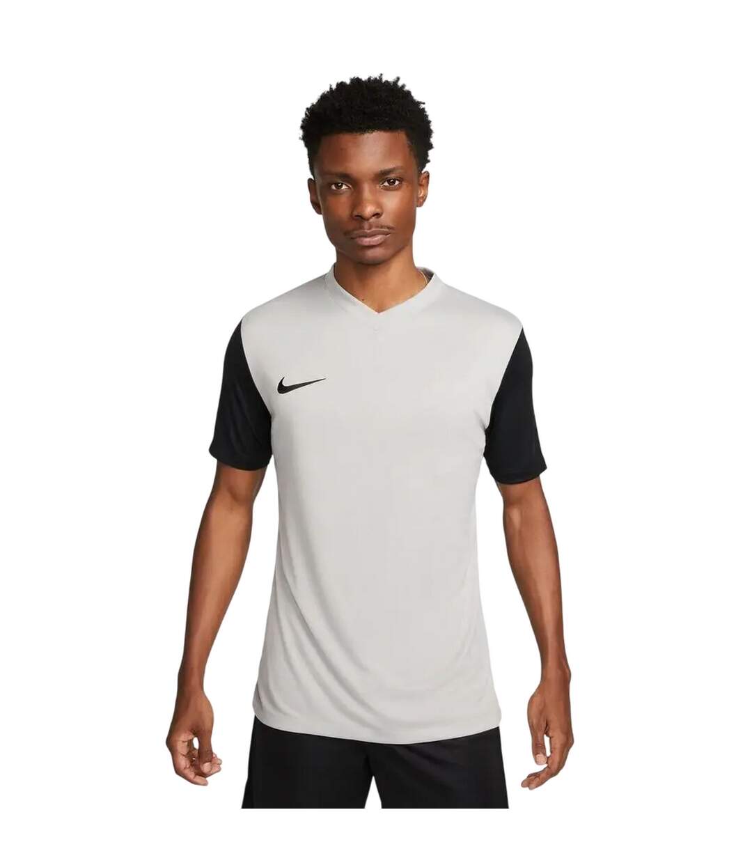 T-shirt Tiempo Premier Homme Gris Argenté Nike-1