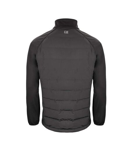 Mens Oak Harbor Padded Jacket Black Cutter & Buck
