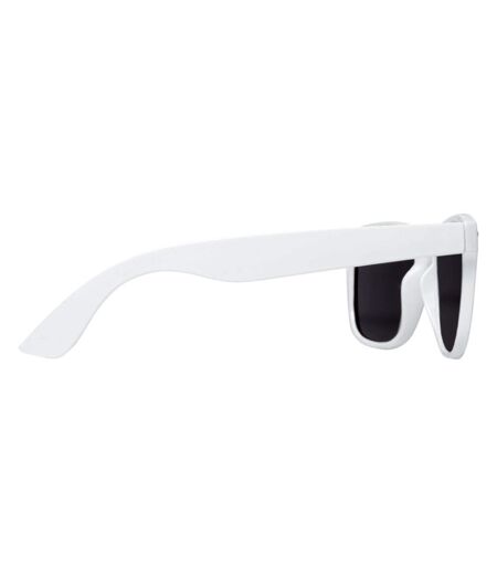 Bullet Sun Ray RPET Sunglasses (White) (One Size) - UTPF3817