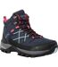 Womens/ladies Samaris Iii Walking Boots Navy Pink Regatta-2