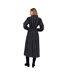 Robe Mi-longue Ocean Femme Noir Raffya-3