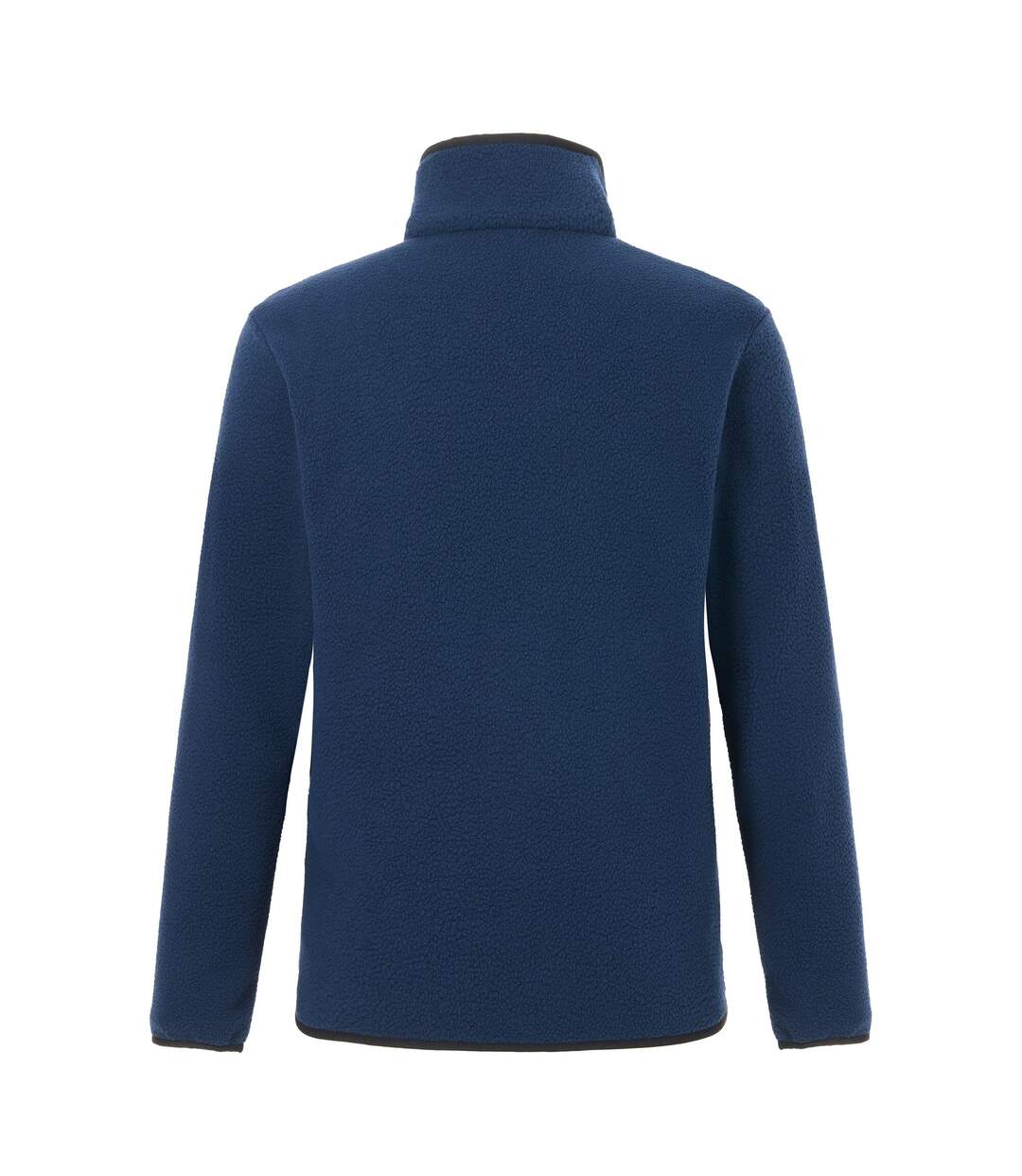 Veste Polaire Col Montant Motif/style Détail Contrasté Frankie Homme Bleu Marine Noir Regatta-3