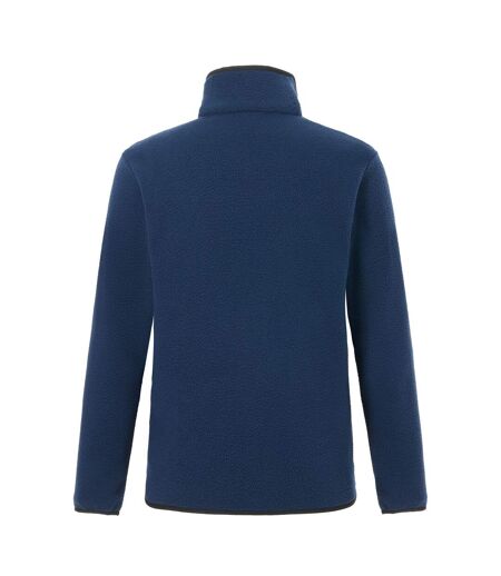 Veste Polaire Col Montant Motif/style Détail Contrasté Frankie Homme Bleu Marine Noir Regatta