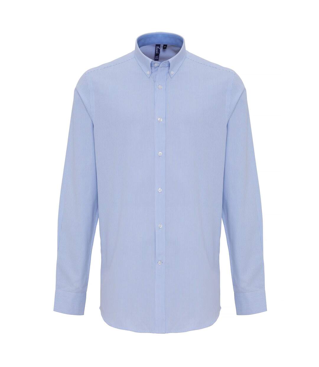 Chemise manches longues - Homme - PR238 - rayé bleu