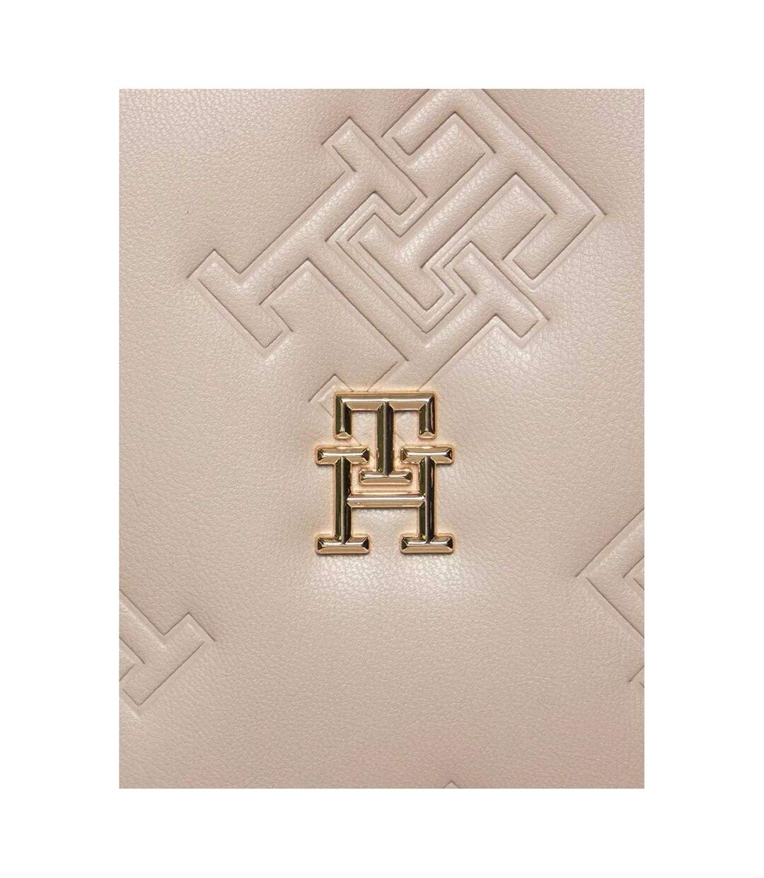 Sac À Main Motif/style En Relief Taille Unique Beige Tommy Hilfiger-4