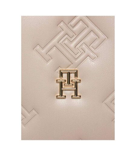 Sac À Main Motif/style En Relief Taille Unique Beige Tommy Hilfiger