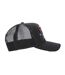 Casquette Trucker Motif/style Logo Brodé Vitesse Homme Noir Societe Noir-4