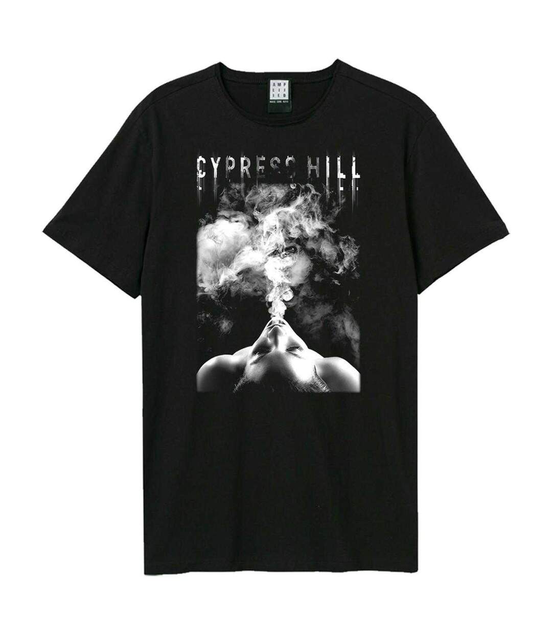 T-shirt Style Cypress Hill Smoke Up Adulte Noir Amplified-1