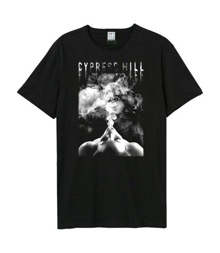 T-shirt Style Cypress Hill Smoke Up Adulte Noir Amplified