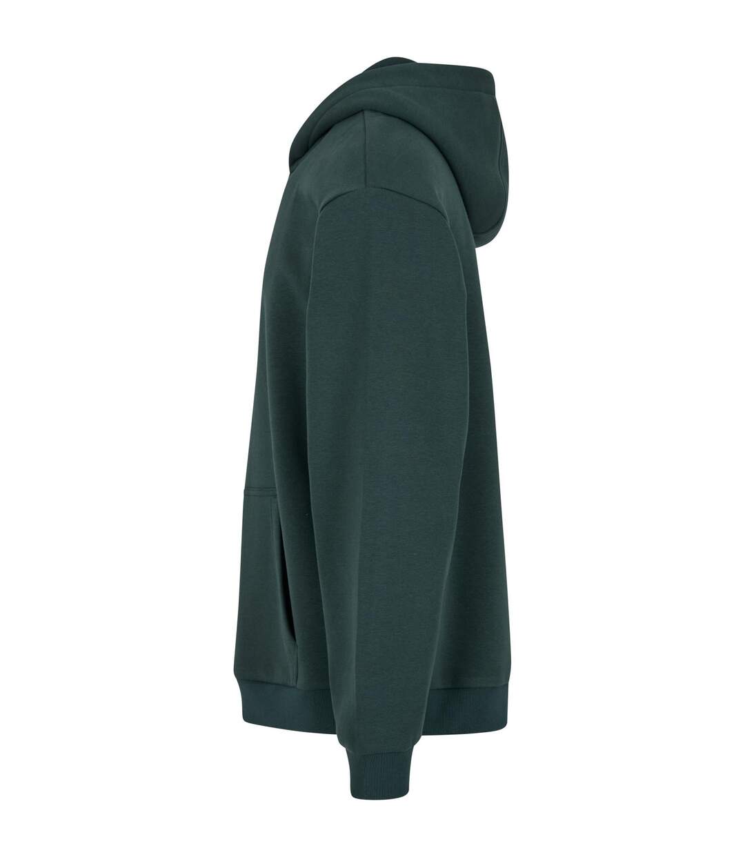 Sweat À Capuche Adulte Vert Foncé Build Your Brand-3