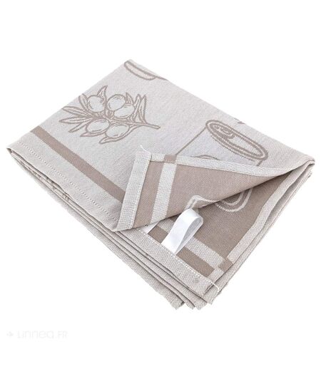 Torchon de cuisine toile collection EVOO