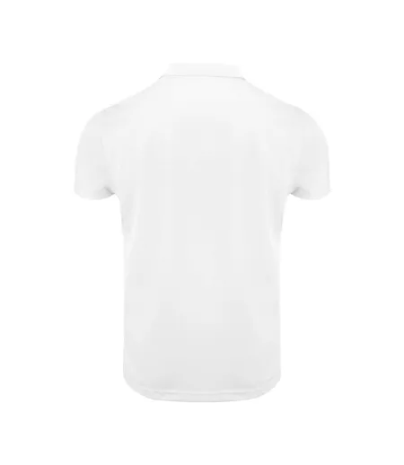 Polo Smash Homme Blanc Printer RED