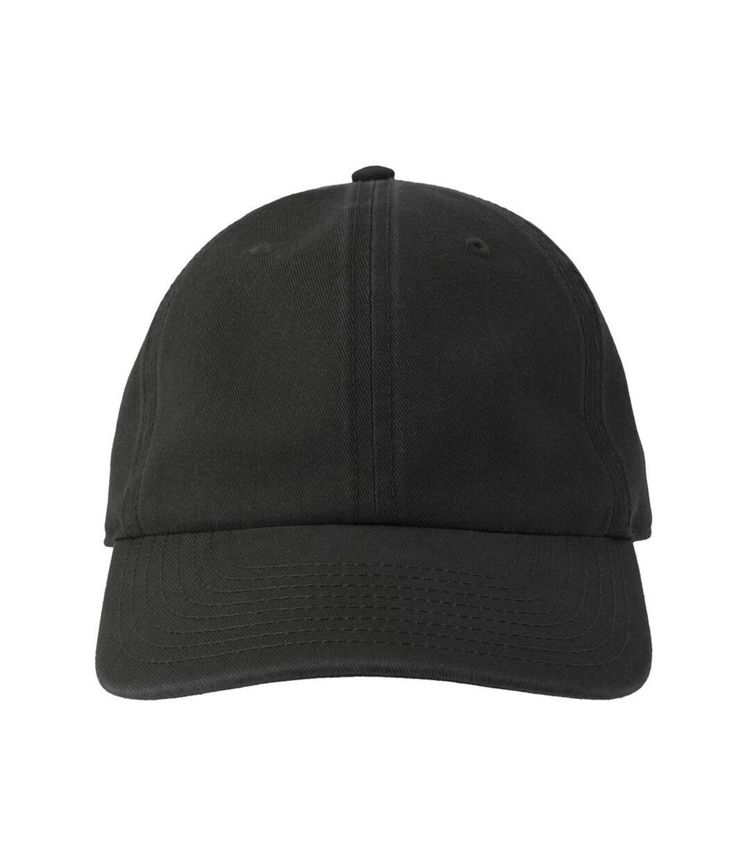 Casquette De Baseball Motif/style 6 Panneaux Digg-s Adulte Noir Atlantis Headwear-1