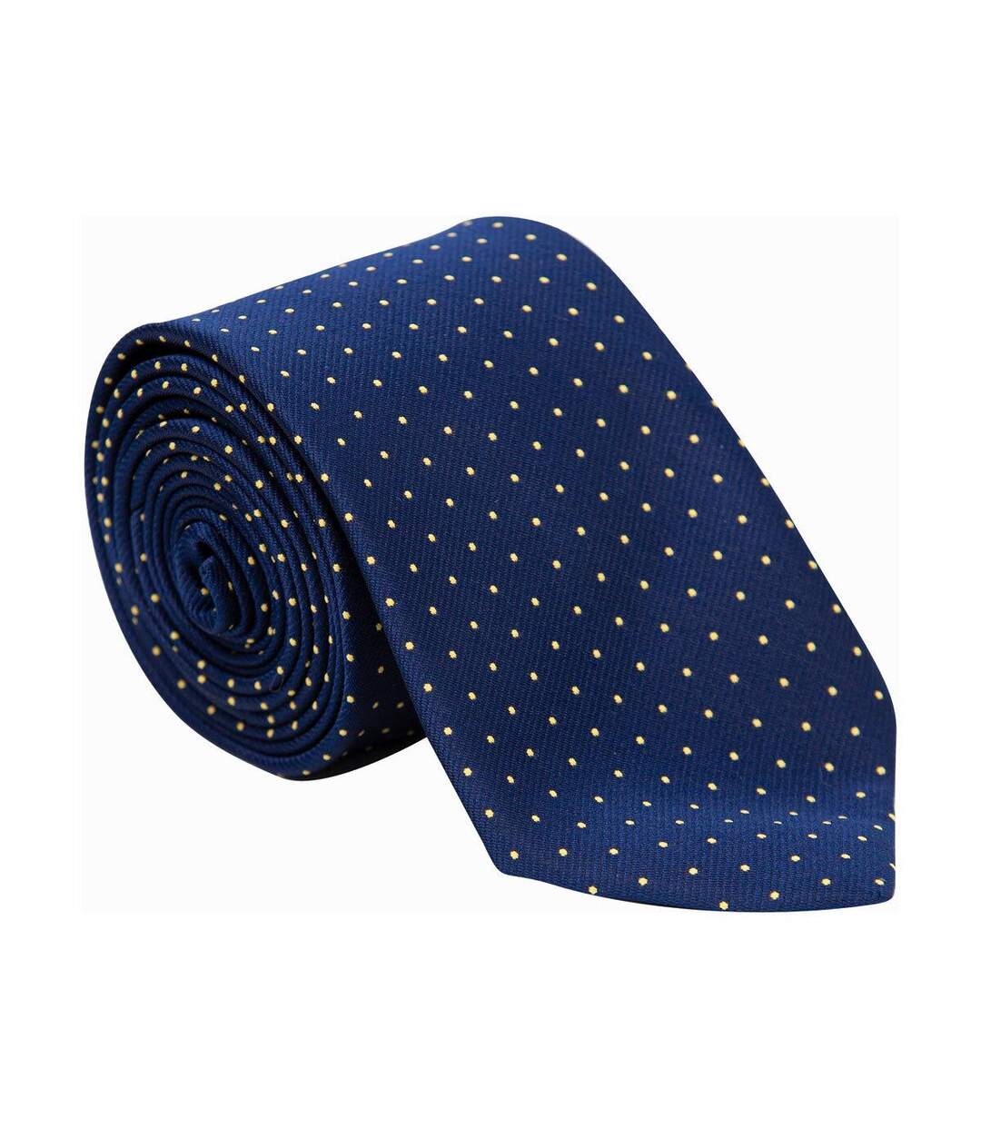 Childrens/kids Spotted Show Tie One Size Navy Gold Supreme Products-3