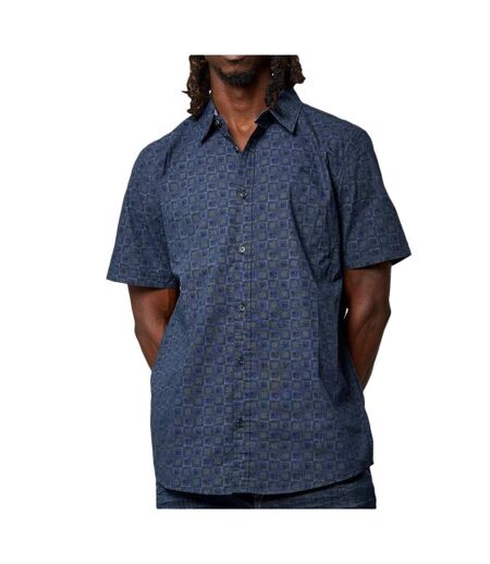 Chemise marine à motifs homme kaporal kalash
