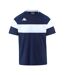 T-Shirt de sport marine/bleu homme kappa dareto 33133wwjr-1