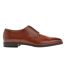 Mens Kensington Leather Derby Shoes Brown Boss-2